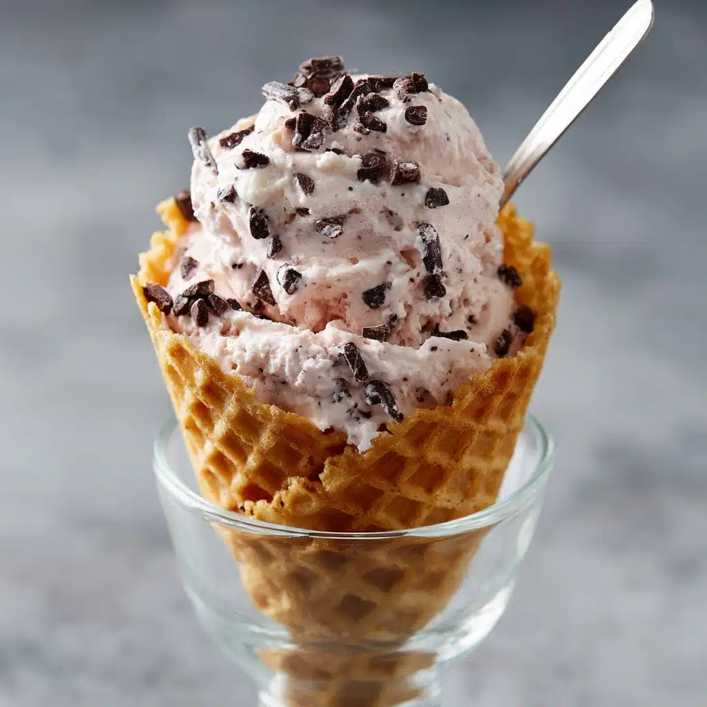 Strawberry Cannoli Cones Recipe