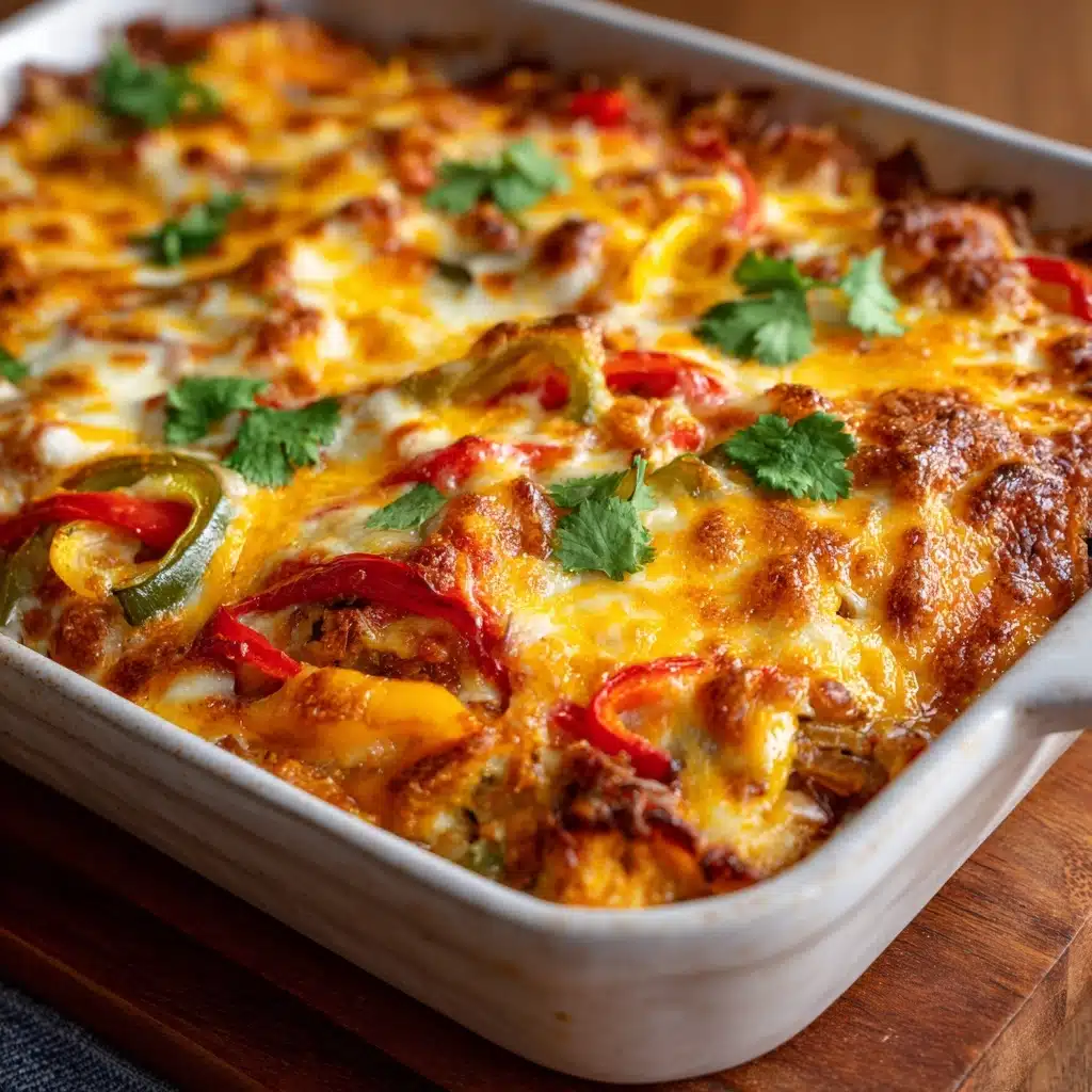 Chicken Fajita Casserole Recipe - Recipe Image
