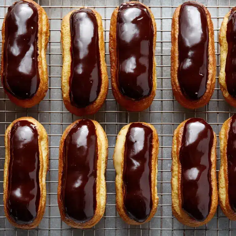 Homemade Coffee Éclairs Recipe