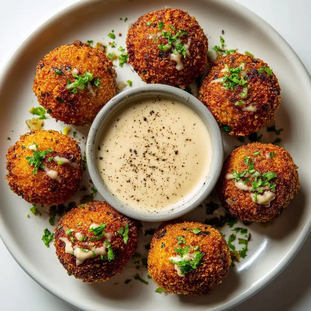 Reuben Balls with Spicy Thousand Island Dipping Sauce Recipe