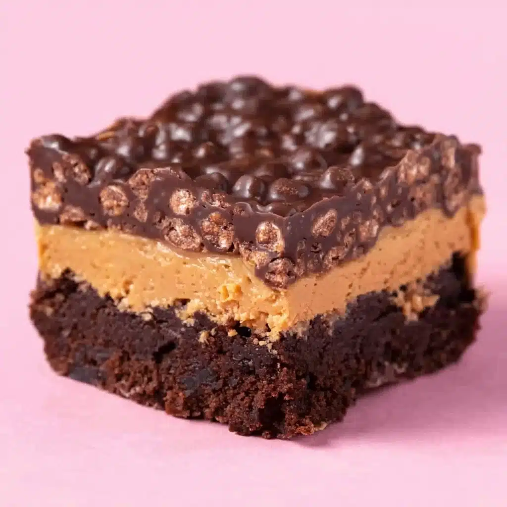 Peanut Butter Brownie Bars Recipe - Recipe Image