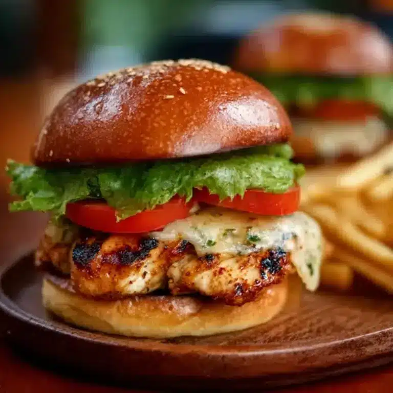 Spicy Chipotle Chicken Burger Recipe