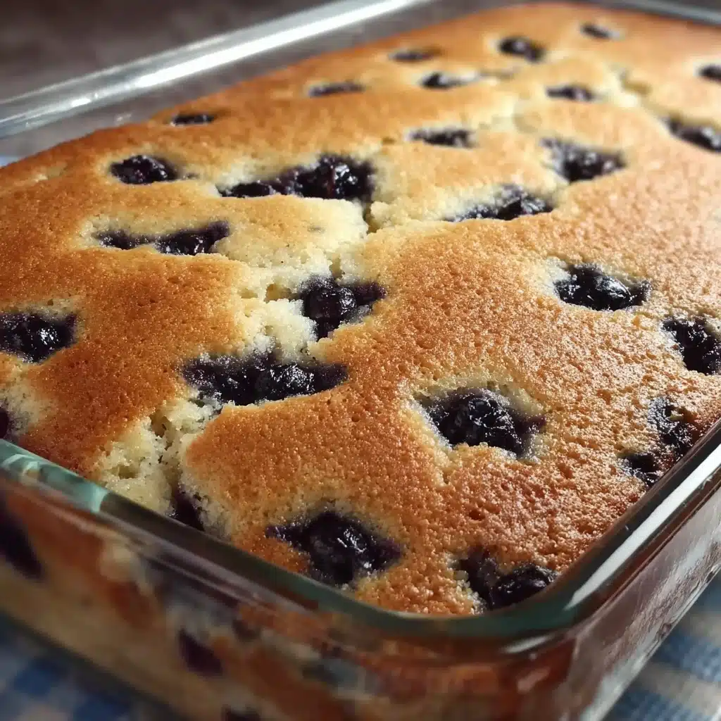 Blueberry Muffin Cake Recipe