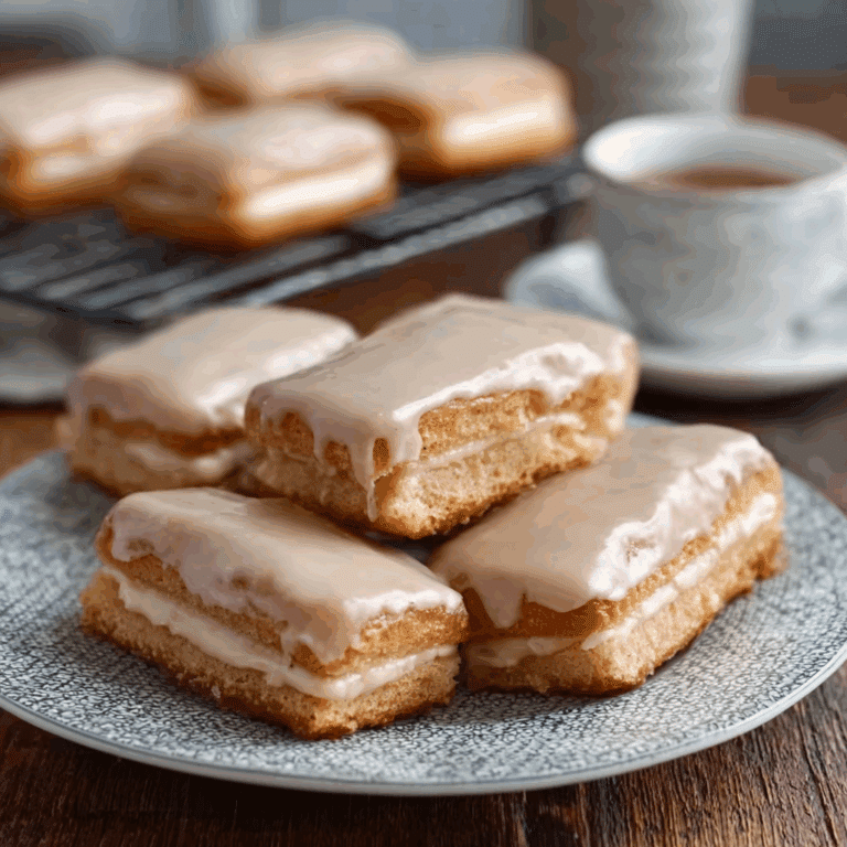 Soft Baked Maple Donut Bars Recipe