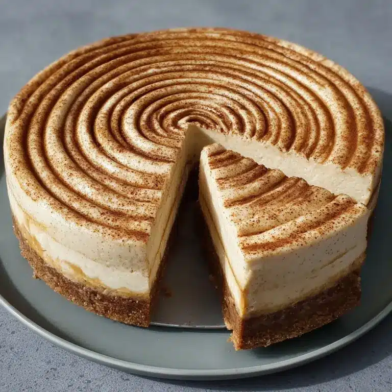 Cinnamon Roll Cheesecake Recipe