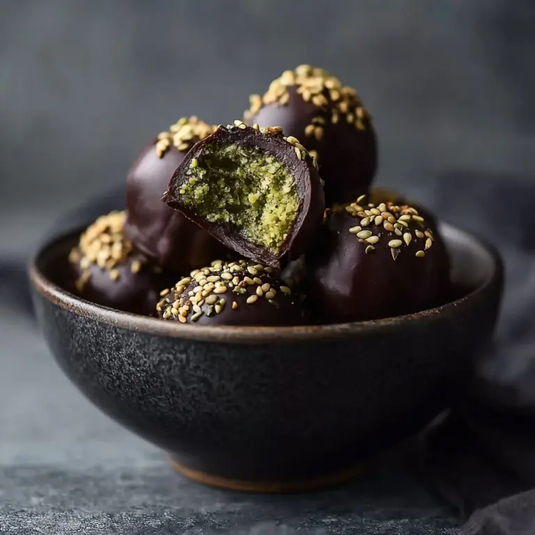 Dubai Chocolate Balls Recipe