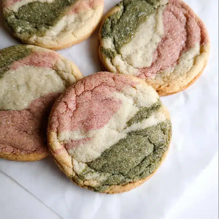 Matcha Neapolitan Sugar Cookies Recipe