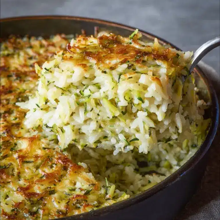 Rice Gratin (Tian de Courgettes au Riz) Recipe