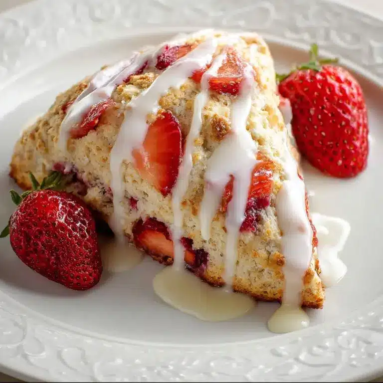 Strawberries and Cream Scones Recipe