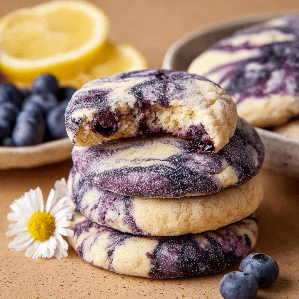 Lemon Blueberry Cheesecake Cookies Recipe - Recipe Image