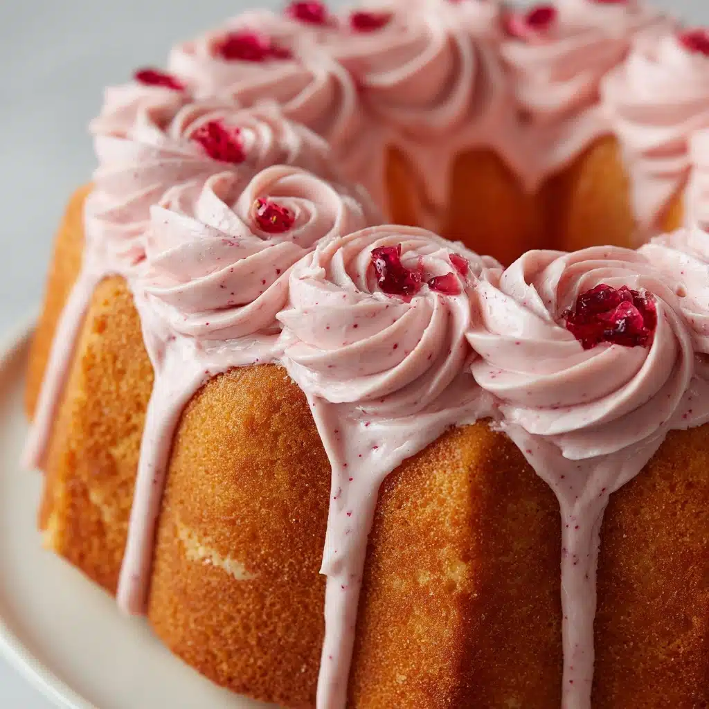 Strawberry Bundt Cake Recipe - Recipe Image