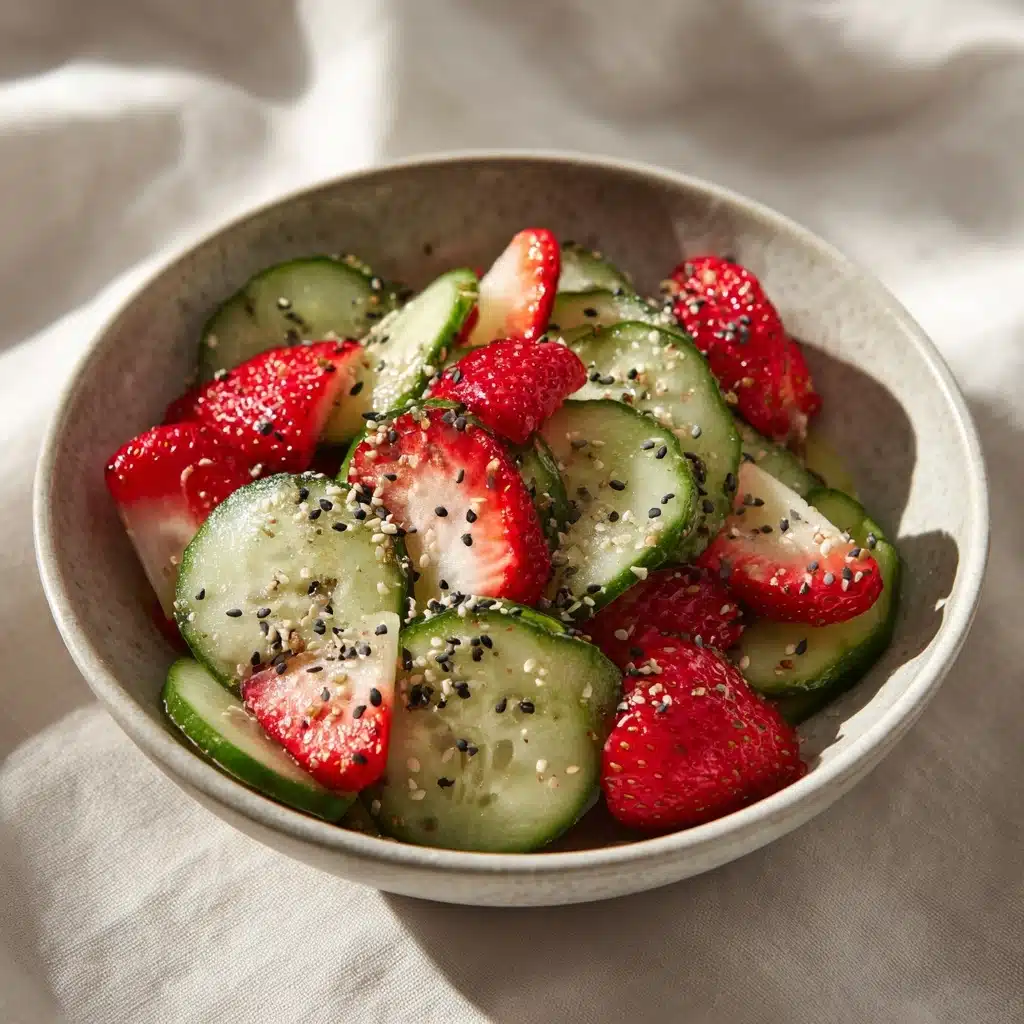 Strawberry Cucumber Salad Recipe - Recipe Image