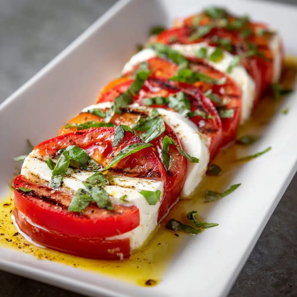 Barefoot Contessa Roasted Tomato Caprese Salad Recipe - Recipe Image