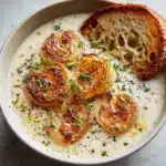 Country French Garlic Soup Recipe