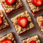 Strawberry Oatmeal Bars Recipe