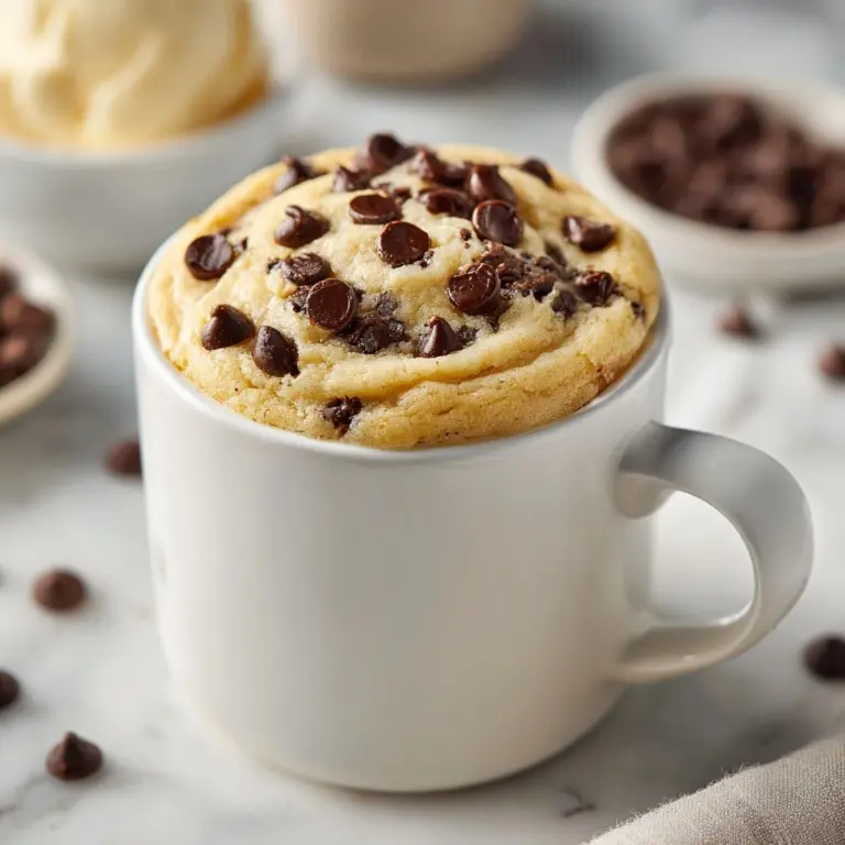 Cookie in a Mug Recipe
