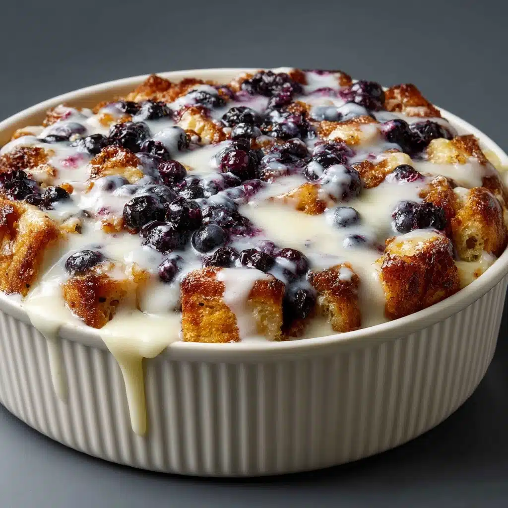 Blueberry Cinnamon Roll Bake Recipe - Recipe Image