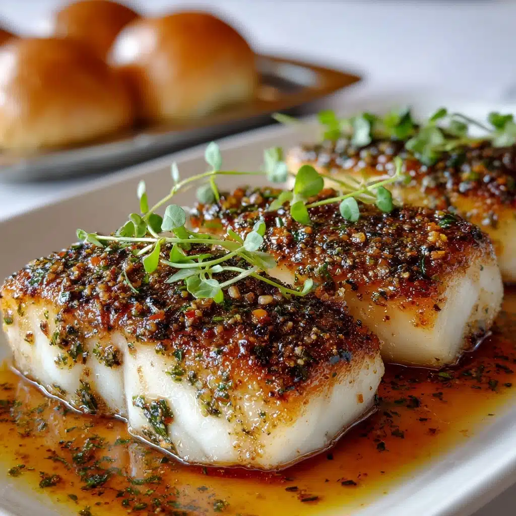 Ginger Soy Glazed Cod: A Flavorful and Healthy Seafood Dish Recipe - Recipe Image