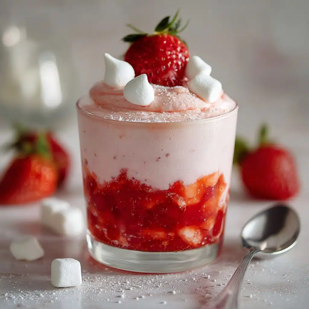 Easy Fresh Strawberry Mousse Recipe - Recipe Image