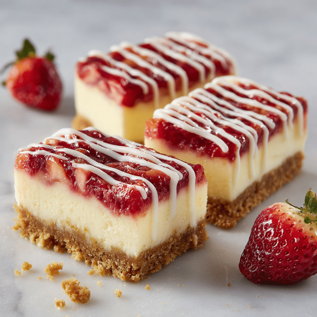 The BEST Philadelphia Cheesecake Bars (Snack Bars) Recipe - Recipe Image