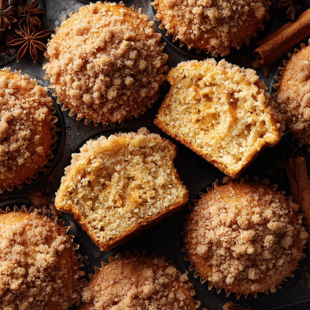Pumpkin Streusel Muffins Recipe - Recipe Image