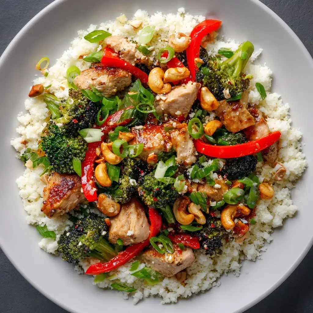 Sheet Pan Cashew Chicken Recipe - Recipe Image