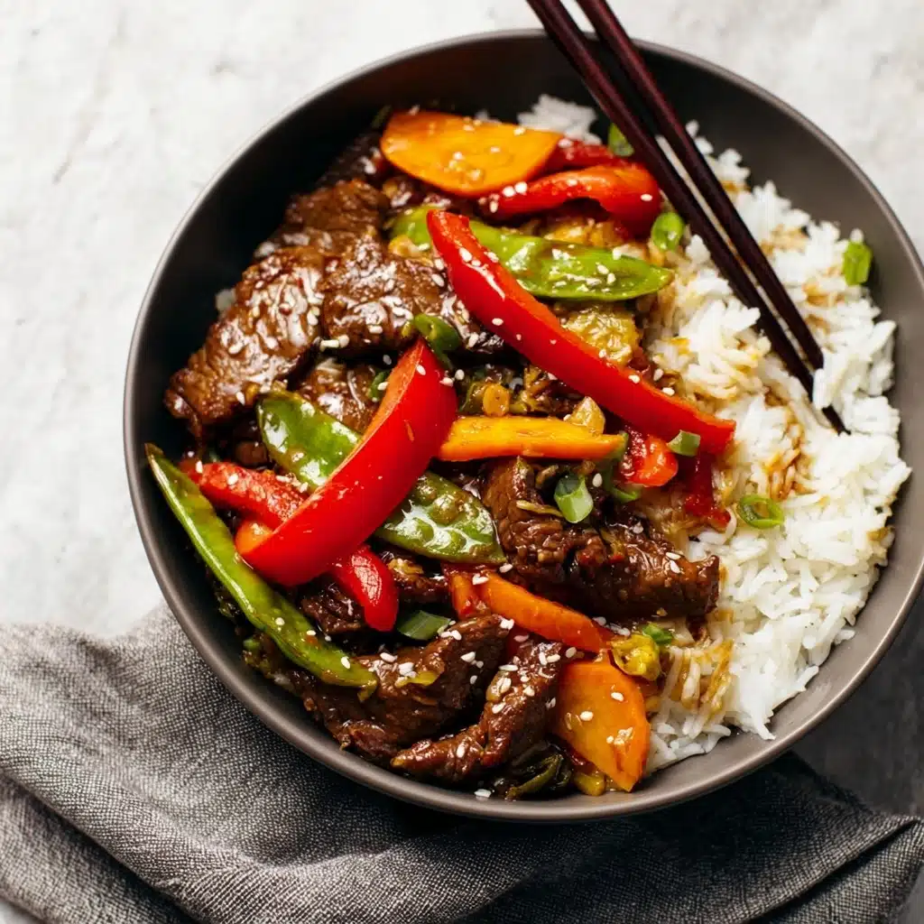 Extra Veggie Steak Stir Fry Recipe - Recipe Image