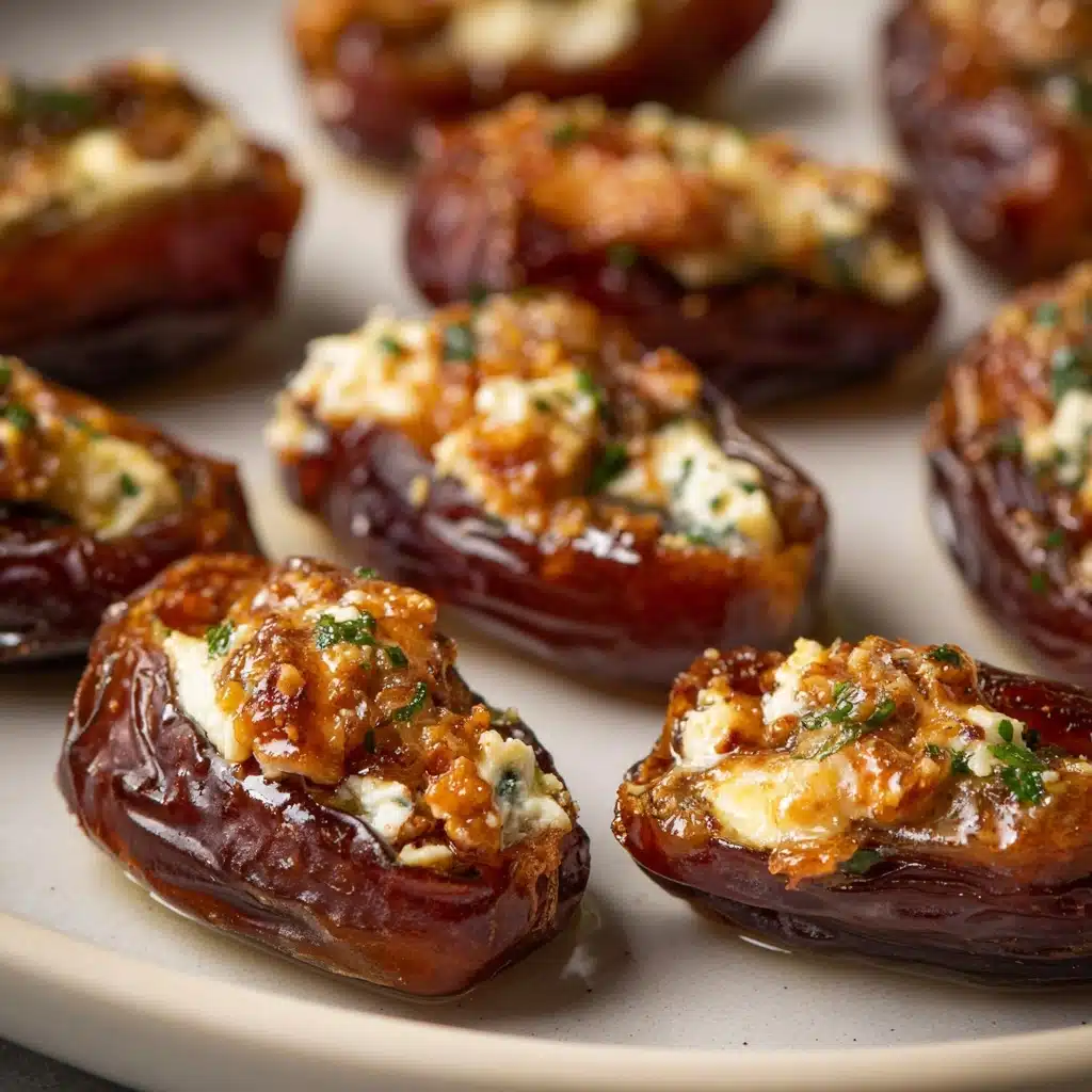 Air Fryer Brie Stuffed Dates Recipe - Recipe Image