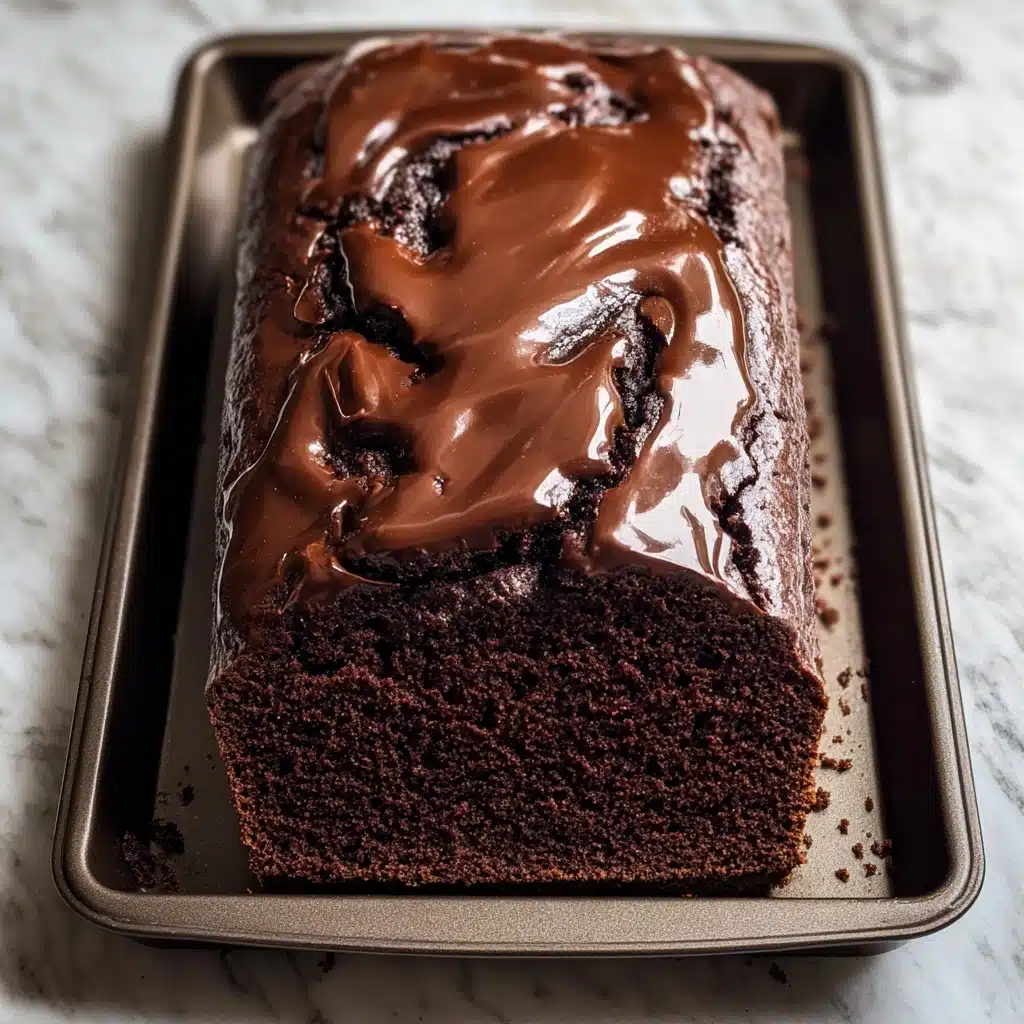 Hot Fudge Brownie Bread Recipe - Recipe Image