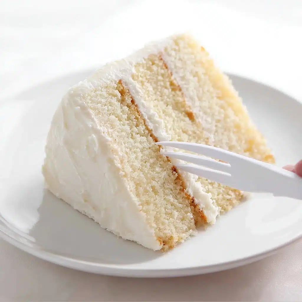 White Cake Recipe - Recipe Image