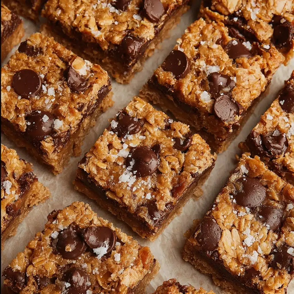 Healthy Chocolate Chip Oatmeal Bars Recipe - Recipe Image
