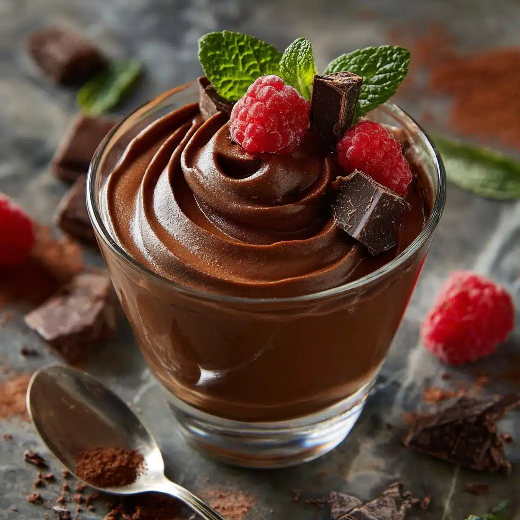 High-Protein Chocolate Mousse (5-Minute No-Cook Recipe) Recipe