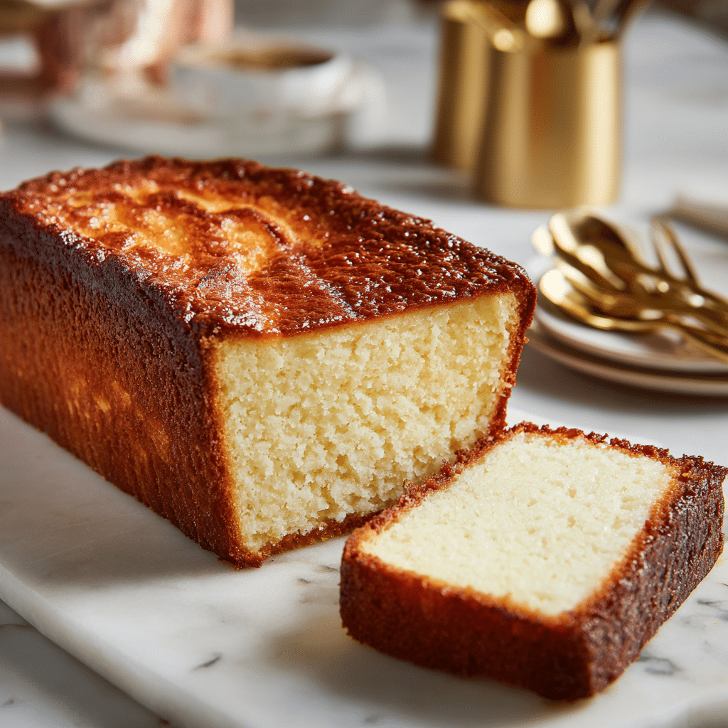 Burnt Basque Cheesecake in a Loaf Pan Recipe - Recipe Image
