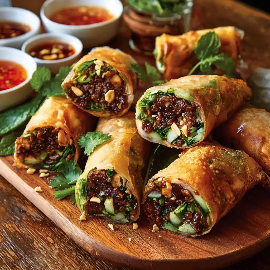 20 Minute Thai Basil Beef Rolls Recipe