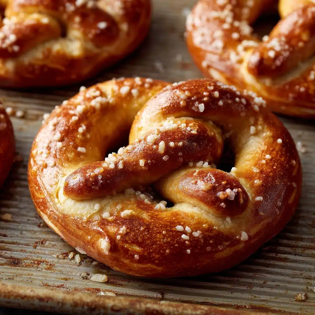 Easy 30 Minute Homemade Soft Pretzels Recipe - Recipe Image