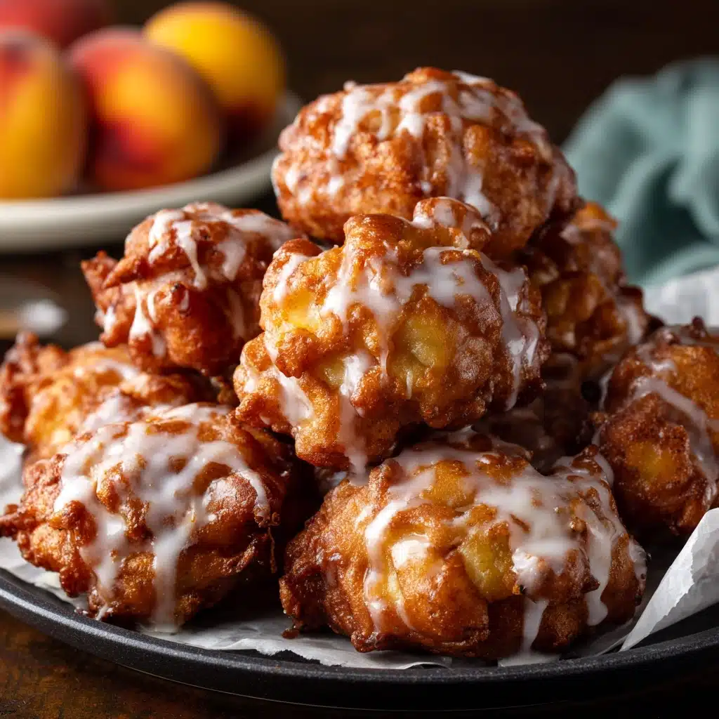 Homemade Fresh Peach Fritters (Simple and Delicious) Recipe