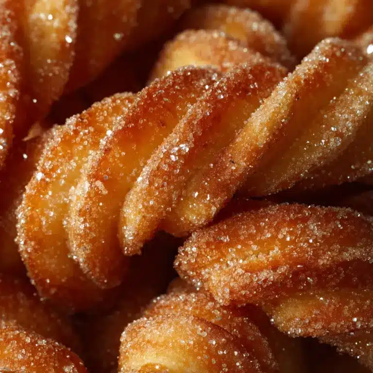 Cinnamon Sugar Twist Donuts Recipe