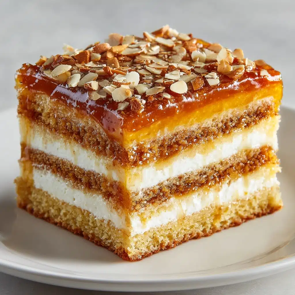 Authentic German Bee Sting Cake (Bienenstich) Recipe - Recipe Image