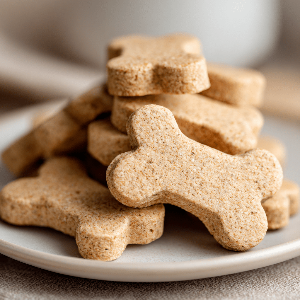 Easy-Peasy Peanut Butter Dog Treats Recipe - Recipe Image