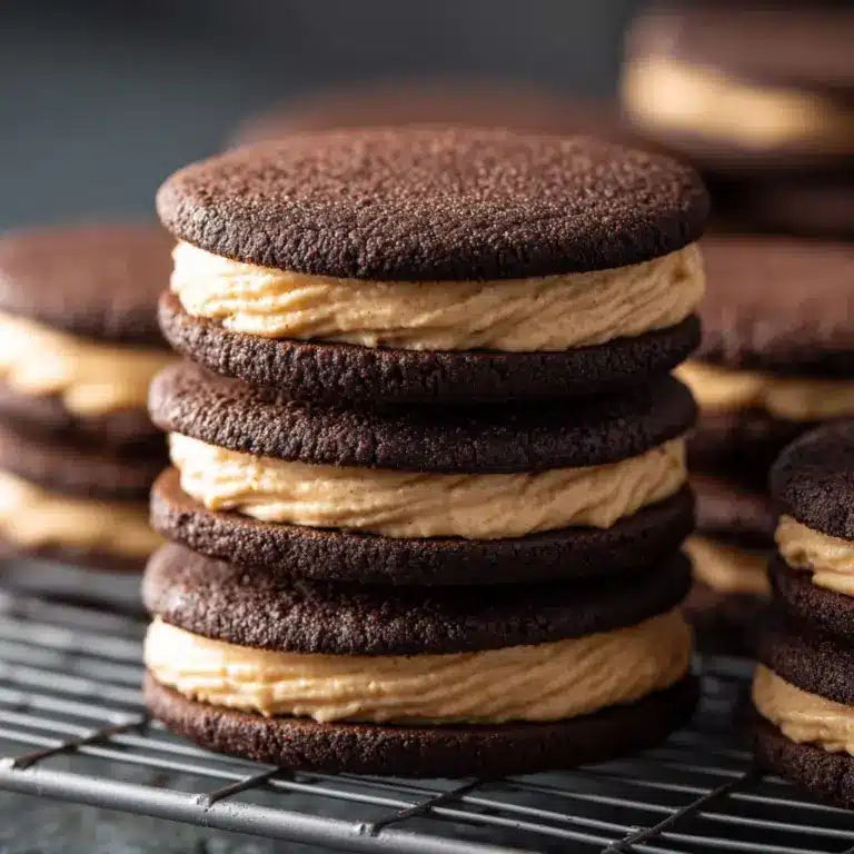 Soft Homemade Peanut Butter Oreos Recipe