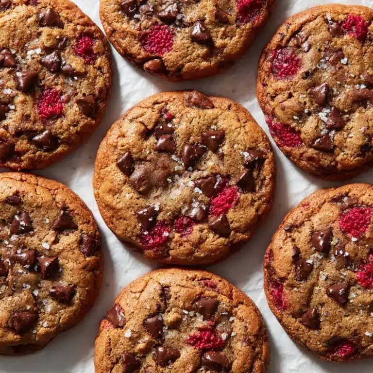 Raspberry Chocolate Chip Cookies Recipe