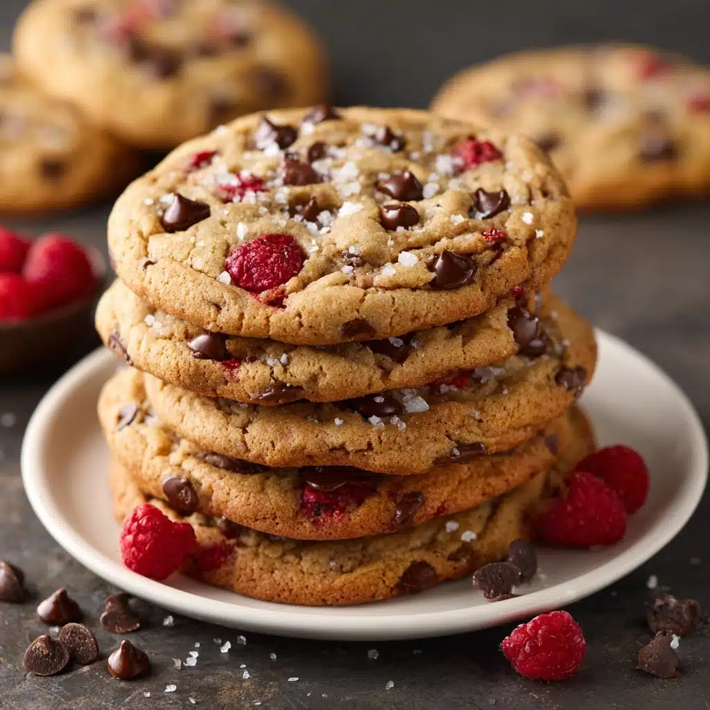 Raspberry Chocolate Chip Cookies Recipe - Recipe Image