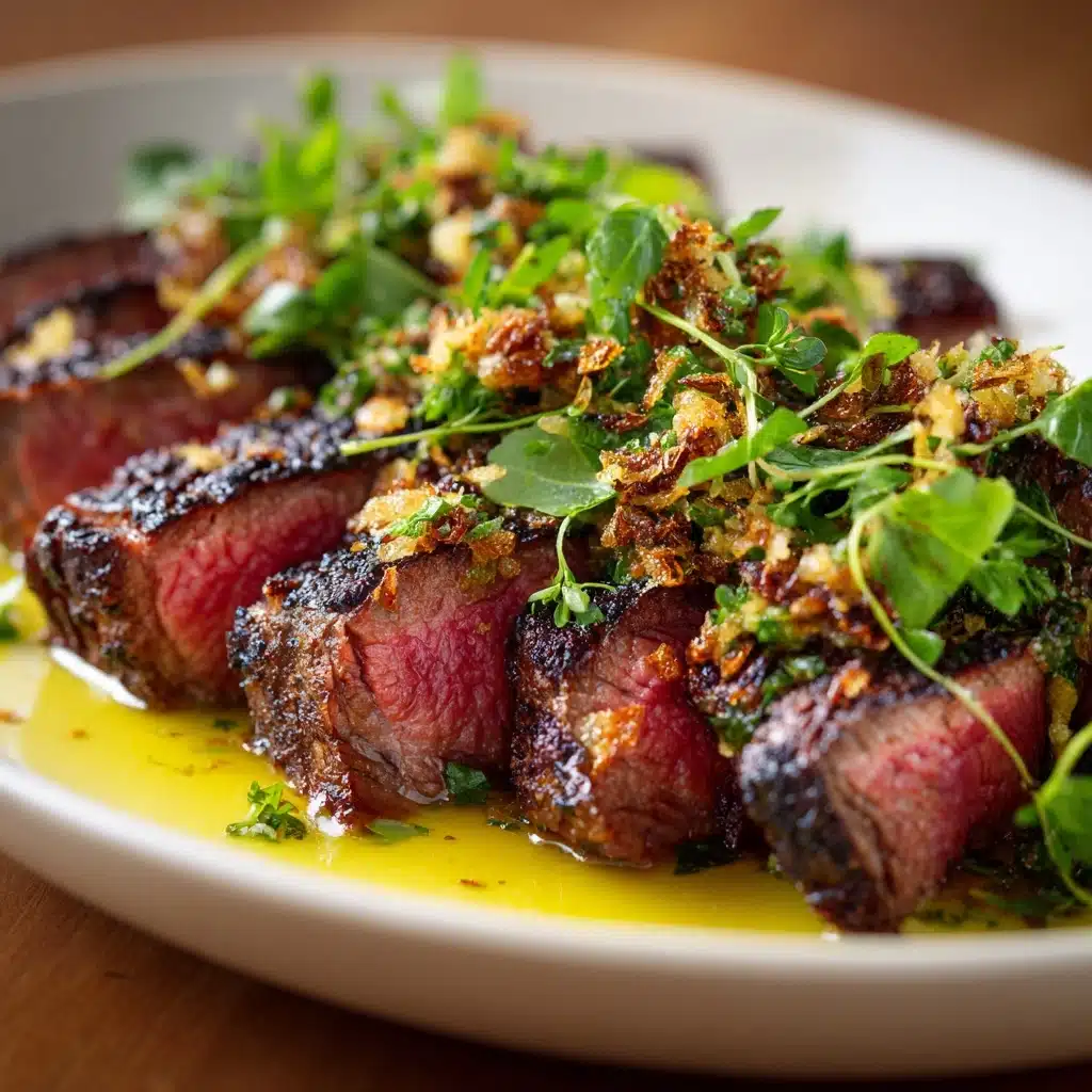 Garlic Butter Brazilian Steak Recipe - Recipe Image