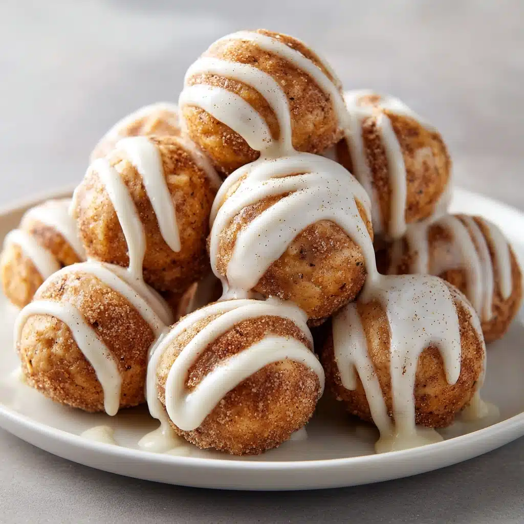 Cinnamon Roll Protein Bites Recipe - Recipe Image