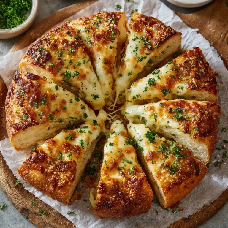Garlic Parmesan Focaccia Bread – A Savory Homemade Favorite Recipe