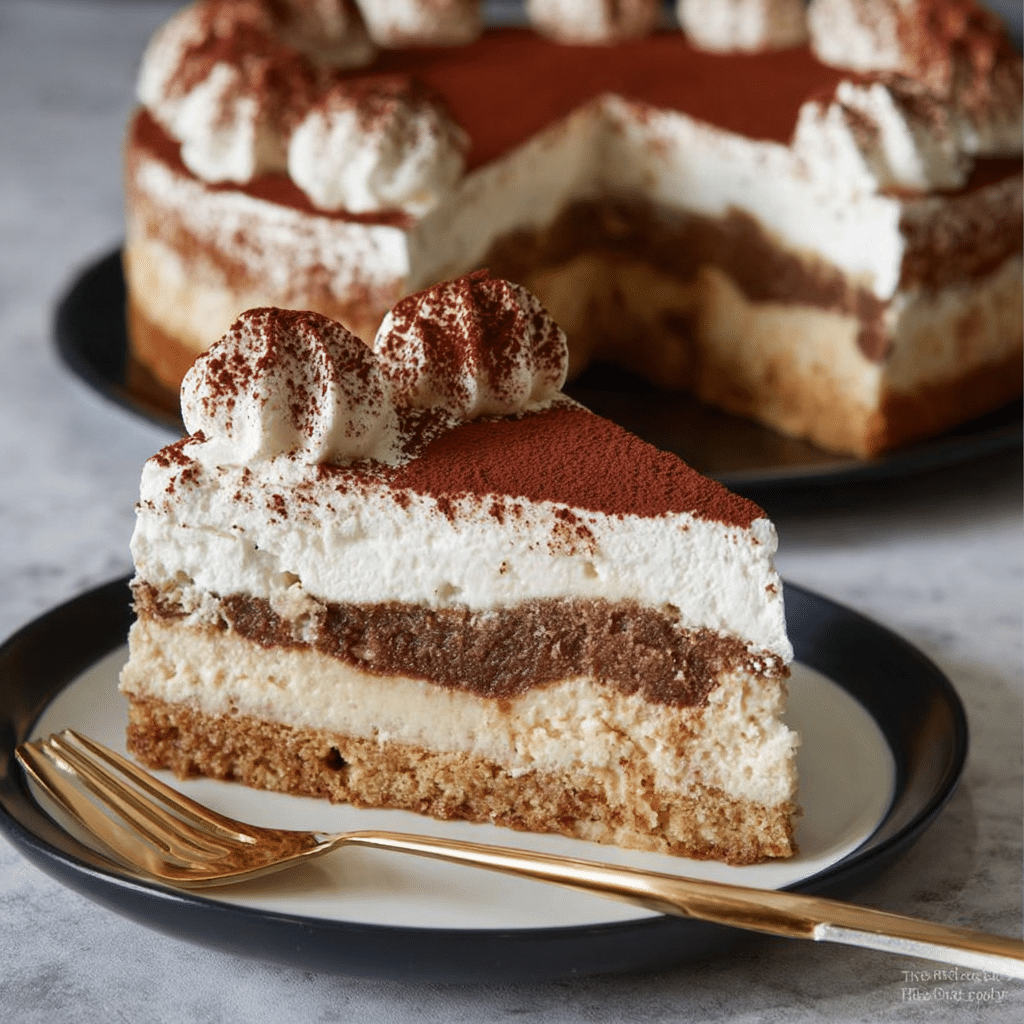 Tiramisu Cheesecake Recipe - Recipe Image
