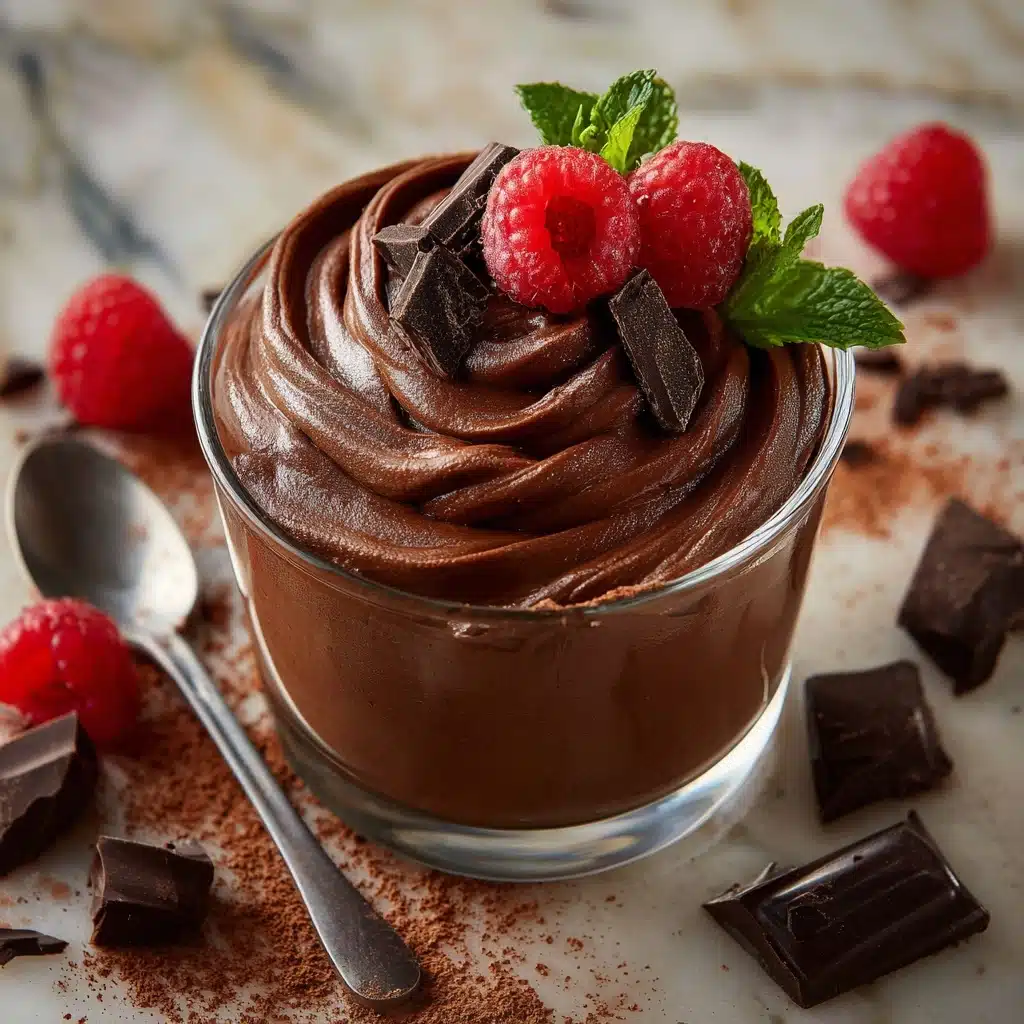 High-Protein Chocolate Mousse (5-Minute No-Cook Recipe) Recipe - Recipe Image