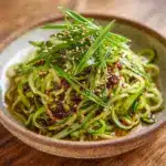Spicy Cucumber Noodle Salad Recipe