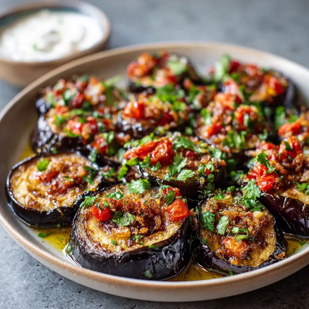 Mediterranean Roasted Eggplant Recipe - Recipe Image