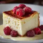 Custard Bread Pudding with Vanilla Sauce Recipe